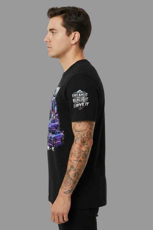 Left Side View - Dream It Build It Drive It Sleeve
